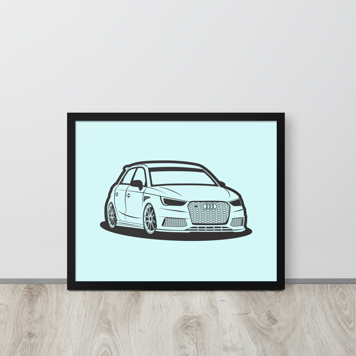 Custom Car Poster - Framed poster